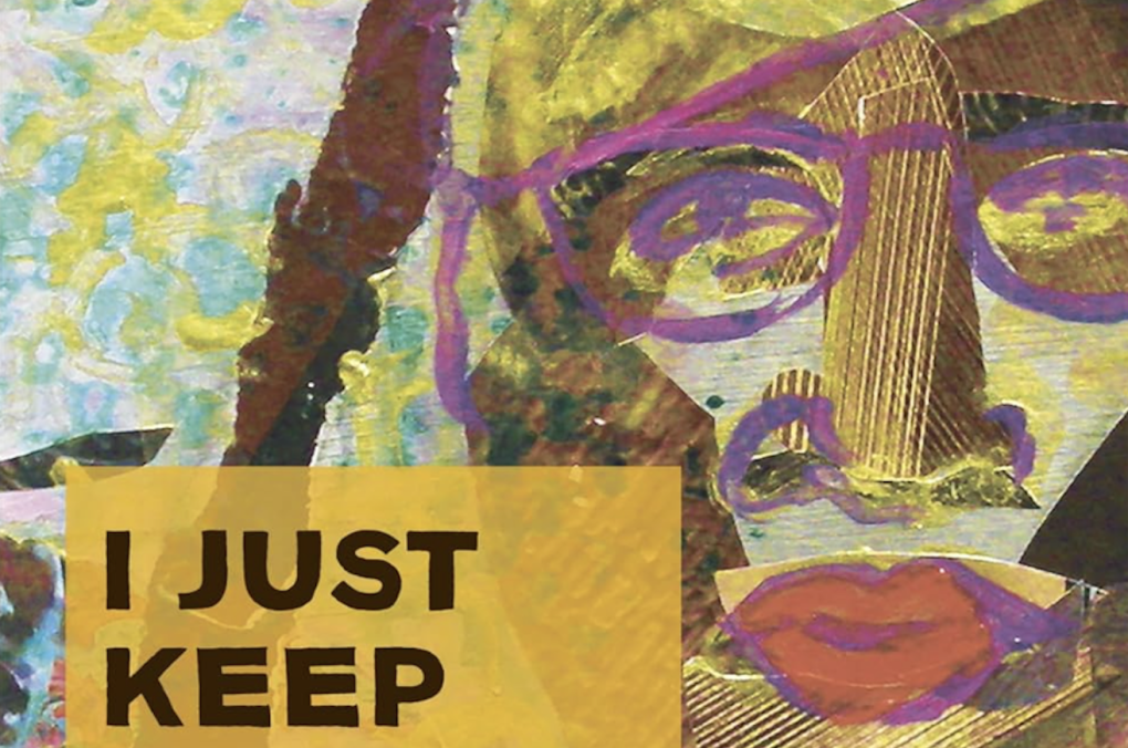 A book cover featuring an abstract illustration of a face.